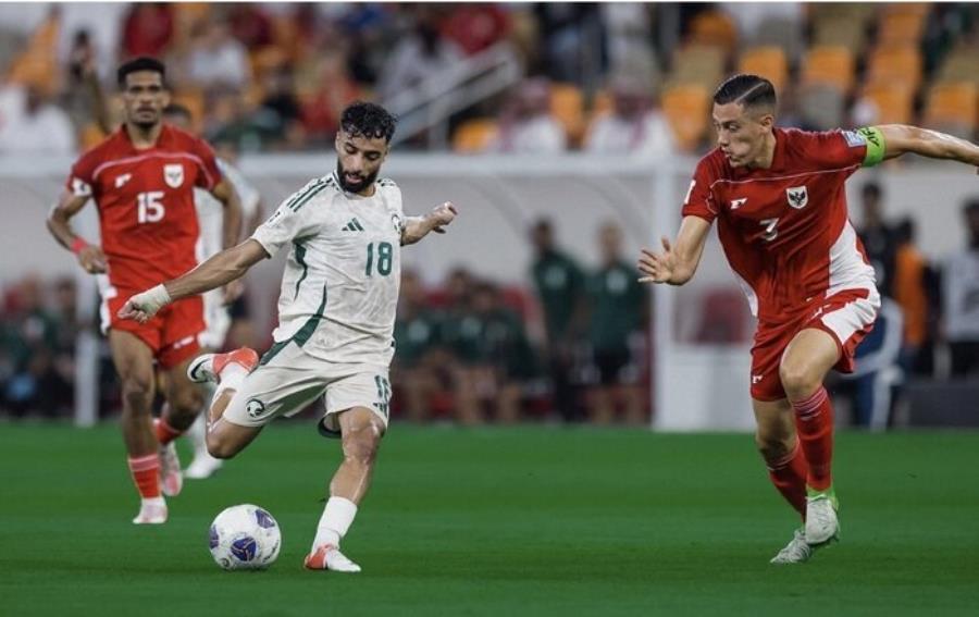 پیروزی سخت تیم ملی فوتبال عربستان مقابل اندونزی